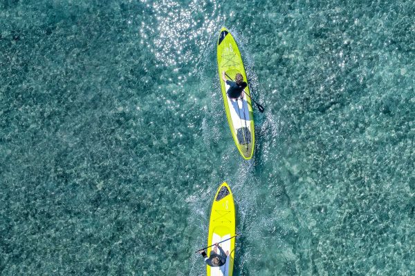 Paddle surf de travesía con la Roam Pro